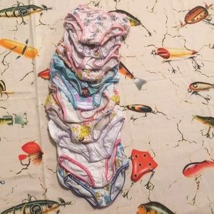 11 pairs of 2t 3t underwear little girl